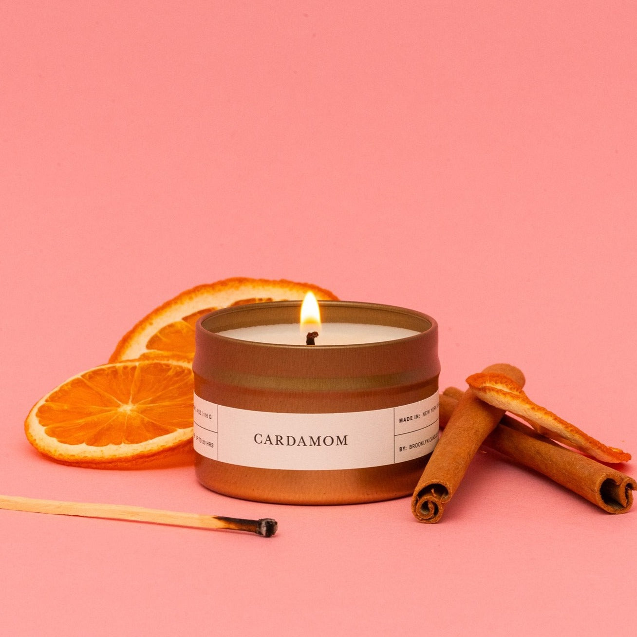 Brooklyn Candle Studio Gold Travel Candle