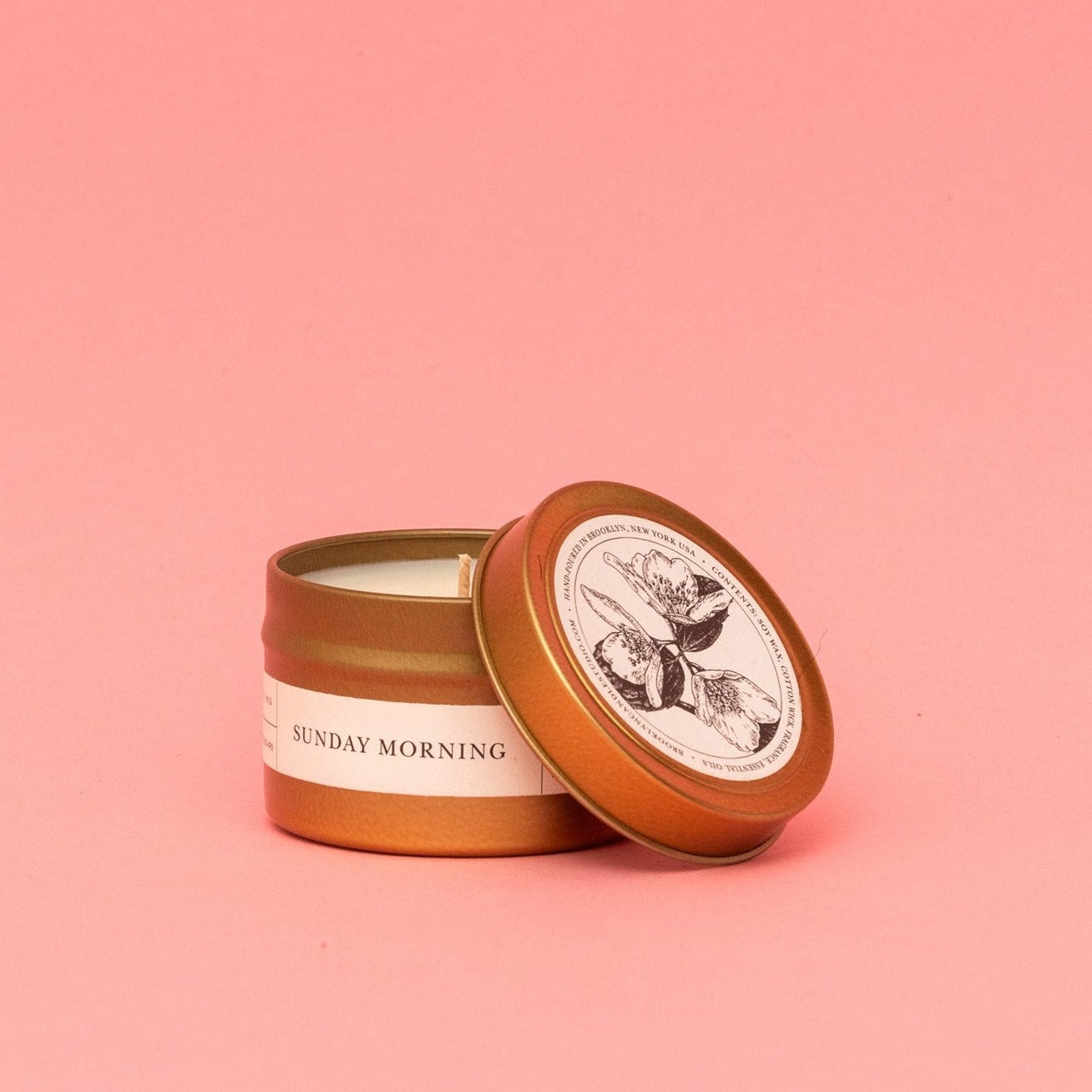 Brooklyn Candle Studio Gold Travel Candle