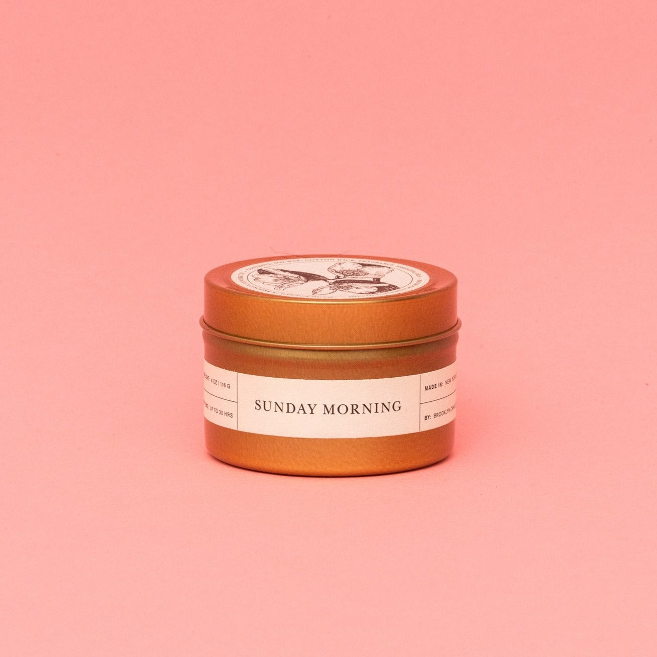 Brooklyn Candle Studio Gold Travel Candle