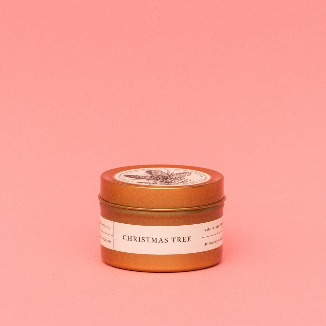 Brooklyn Candle Studio Gold Travel Candle